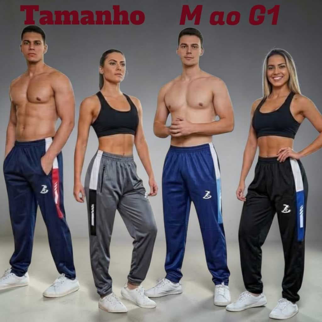 Calça Jogger Masculino Femenino Slim De  Academia Sport Treino Forrada Termico e Comfort Com Ziper E Bolso Traseiiro