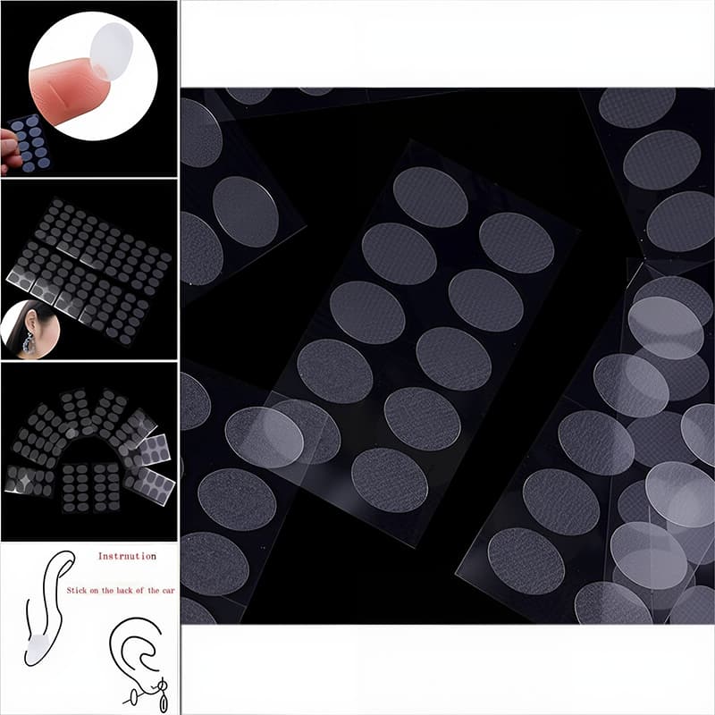 WoodAron 100 Pçs Fita Adesiva Para Levantar Orelha/Suporte Invisível Evitar Esticada Ou Rasgada