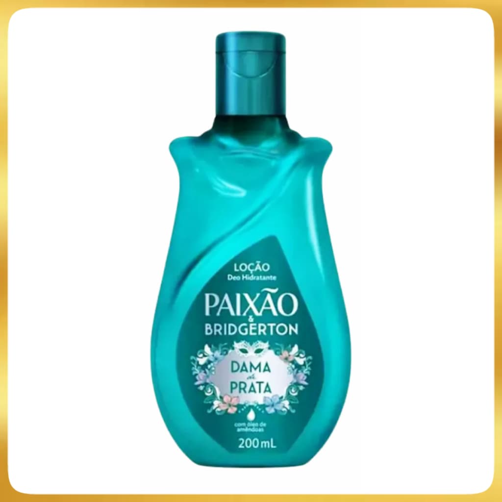 Loção Hidratante Paixão Bridgerton Dama De Prata 200ml