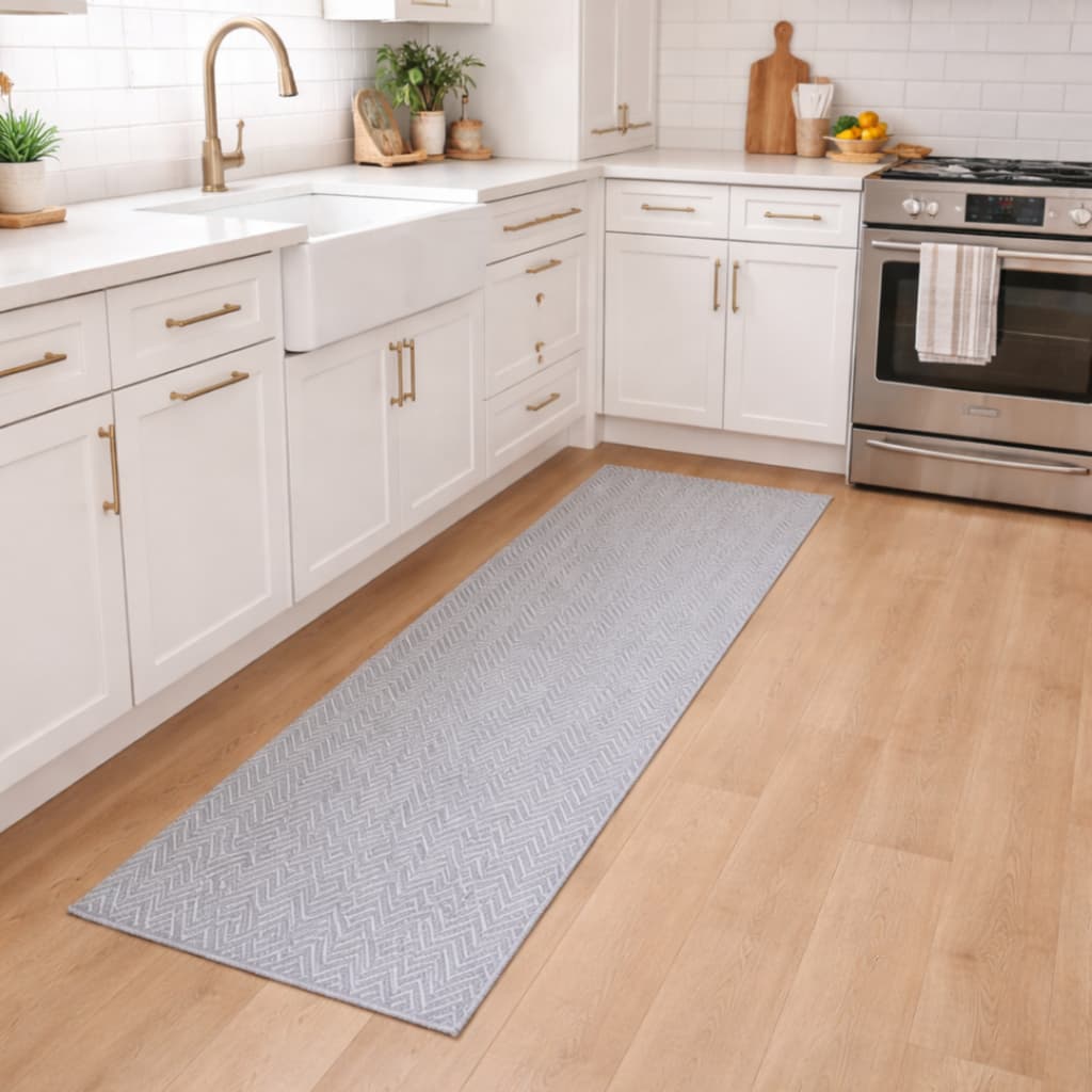 Tapete Passadeira 100% Algodão 2,00mx0,65cm Beira de Cama, Cozinha e Corredor