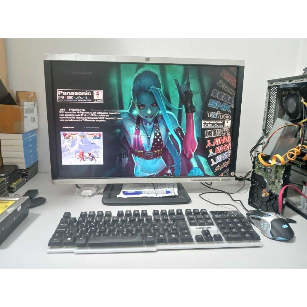 HD de notebook 160 GB com Linux batocera  lotado emuladores!!!!