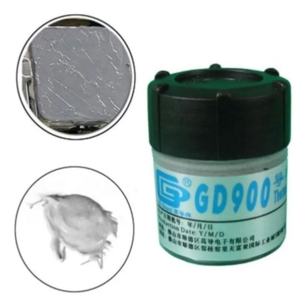 Pasta Térmica Prata Alta Performance GD900 30g Original   dissipadores processadores computaor