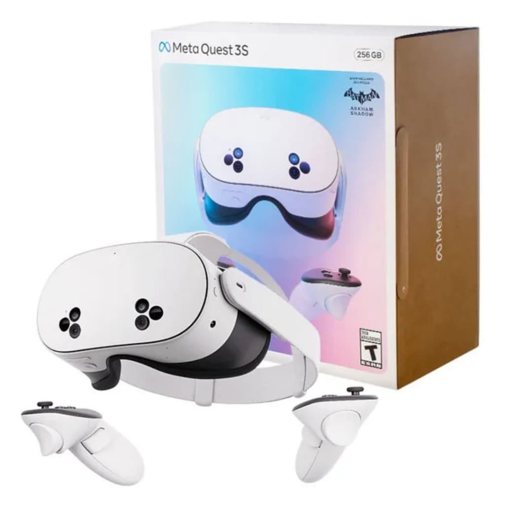 Óculos de Realidade Virtual Meta Quest 3S com Imersão Total Original Lacrado