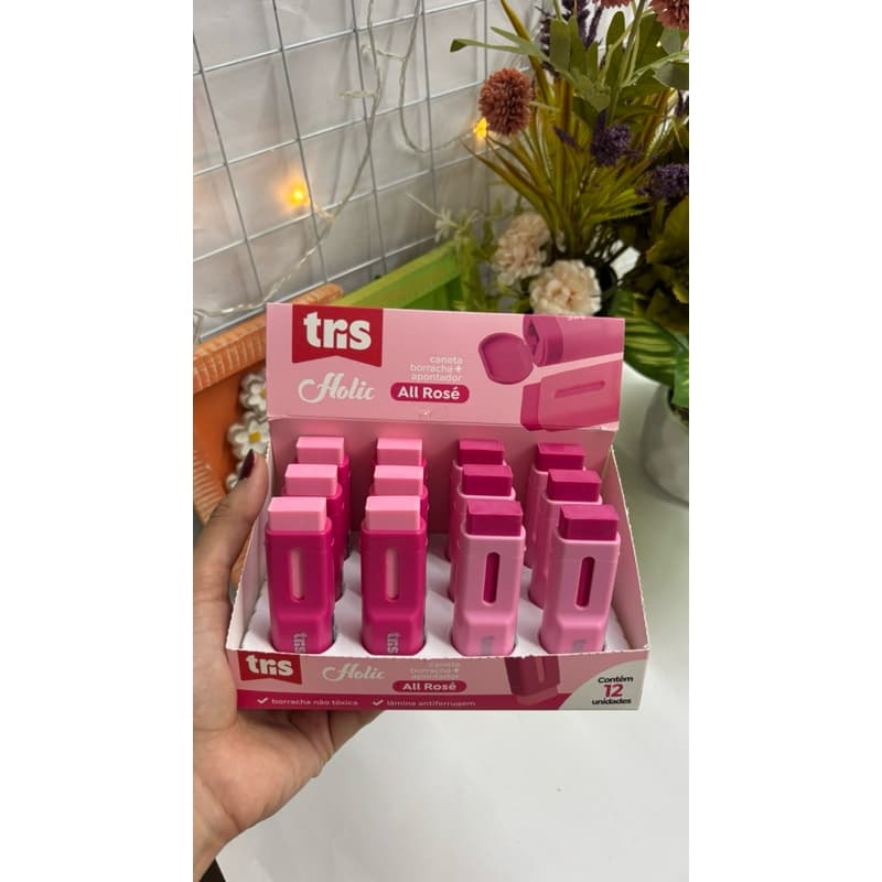 Borracha e Apontador Holic All Rosé - Tris
