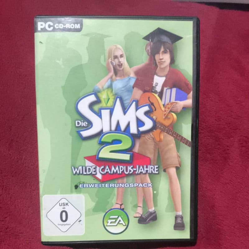 Jogo Pc The Sims 2: Wilde Campus-Jahre