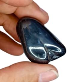 Hematita Verdadeira Pedra Natural Rolada