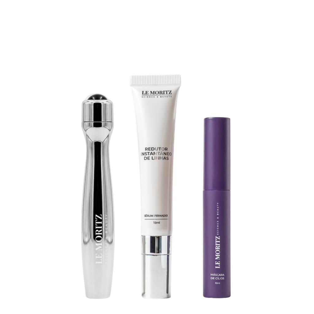 Kit Lifting e Firmeza para Olhos Le Moritz 15ml Redução de Rugas Olheiras e Linhas Finas