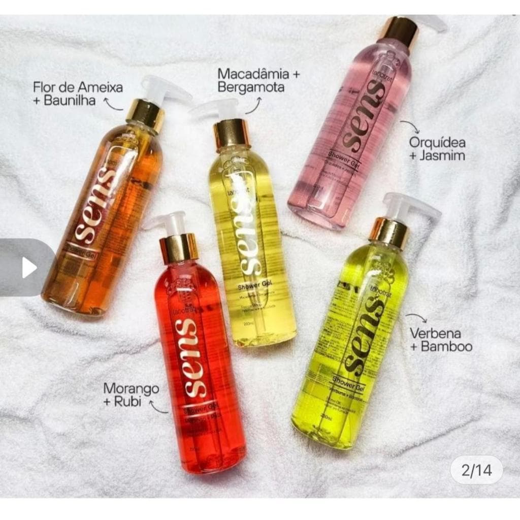 Sabonete Líquido Shower Gel Linha Sens Labotrat 230ml
