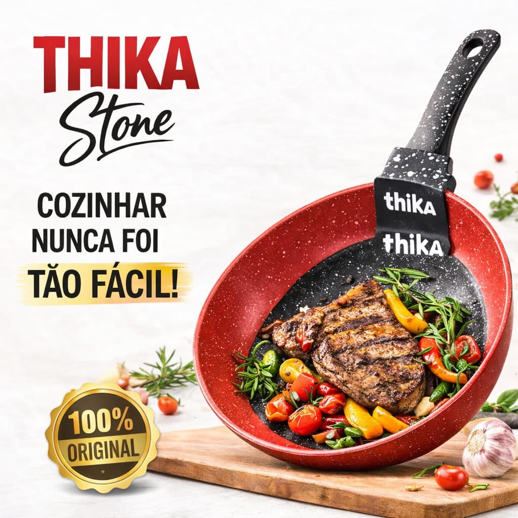 Frigideira Antiaderente Alumínio Premium Não Gruda Alumínio Indução Vitrocerâmico Gás Elétrico Fácil Limpeza Vermelha