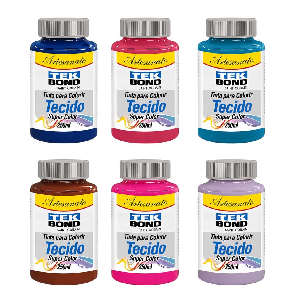 Tinta para Tecido Super Color 250ml TekBond 