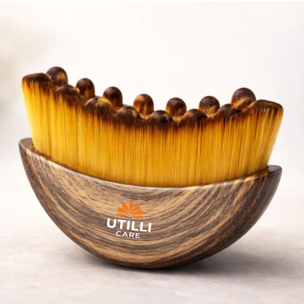 Escova Facial Para Drenagem Linfática Modeladora Gua Sha