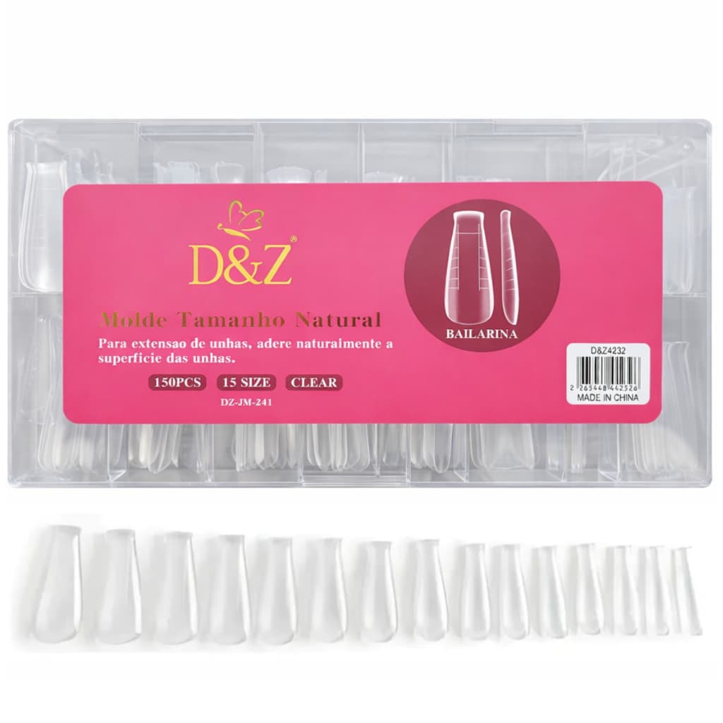 Molde F1 D&Z 0mm Bailarina – 0 Milímetros 150 Peças Formato Natural