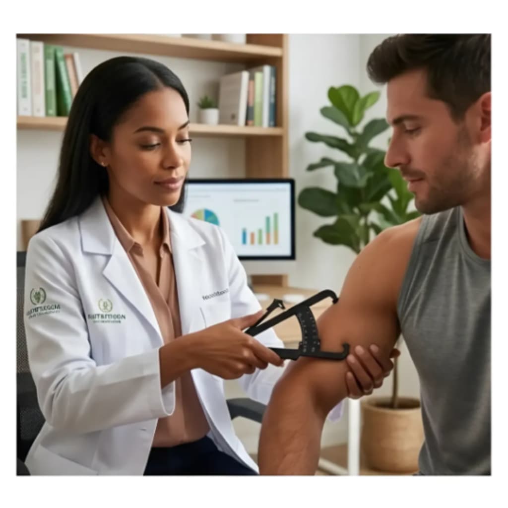 Adipômetro Medidor de Gordura Corporal Clinico Precisão