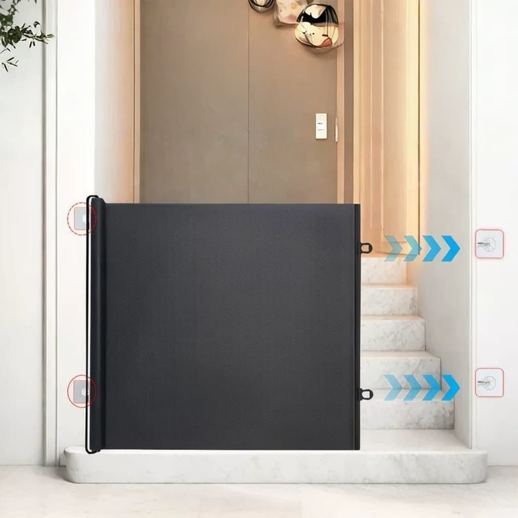 Rede de Proteção Cachorro e Bebê – Cerca Segurança para Porta e Escada Fácil e Prática