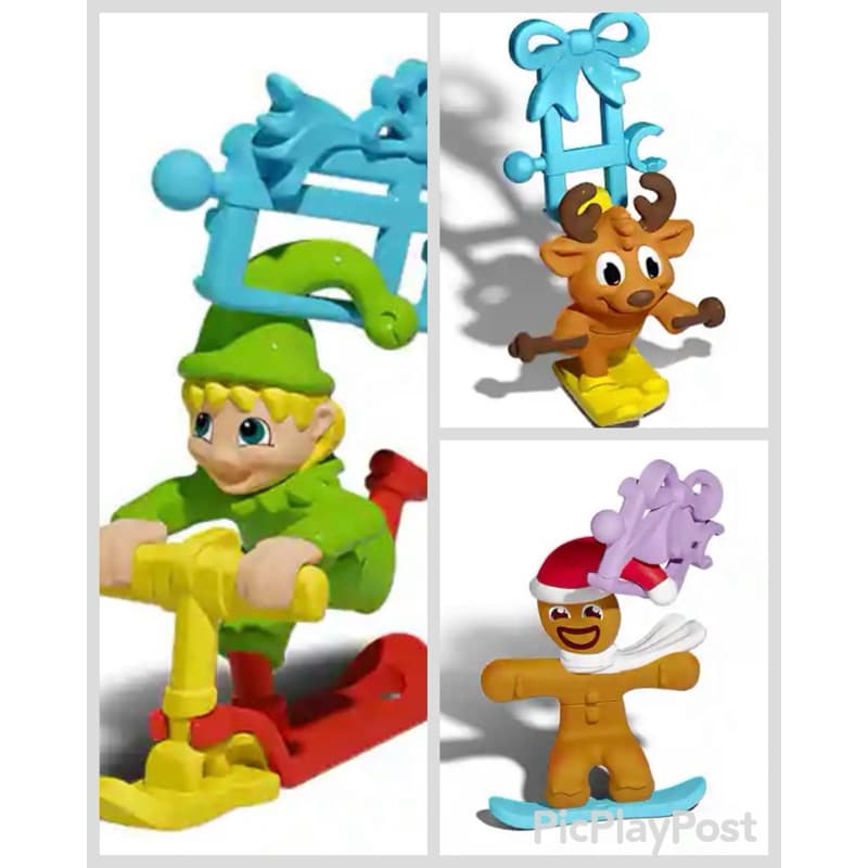 Brinquedo coleção Kinder Ovo Natal