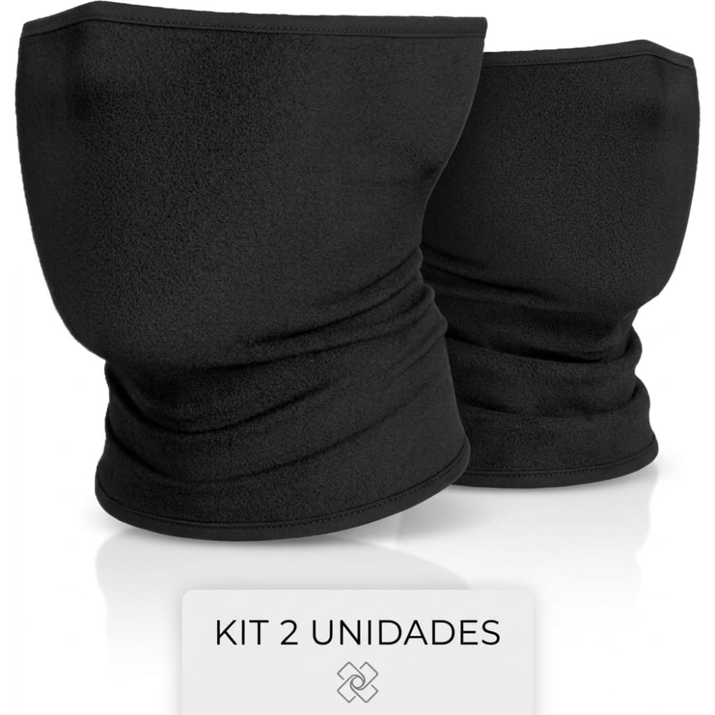 Kit 2 Bandanas Tubular Oferta Atacado Balaclava Touca Ninja Proteção Uv50+ Poeira Frio Ciclismo Moto Pesca Calor
