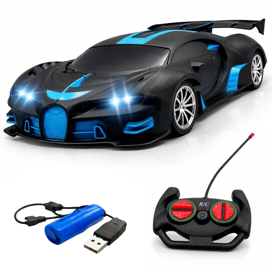 Carro Controle Remoto Bateria Recarregável Incríveis Modelos Cor Ferrari