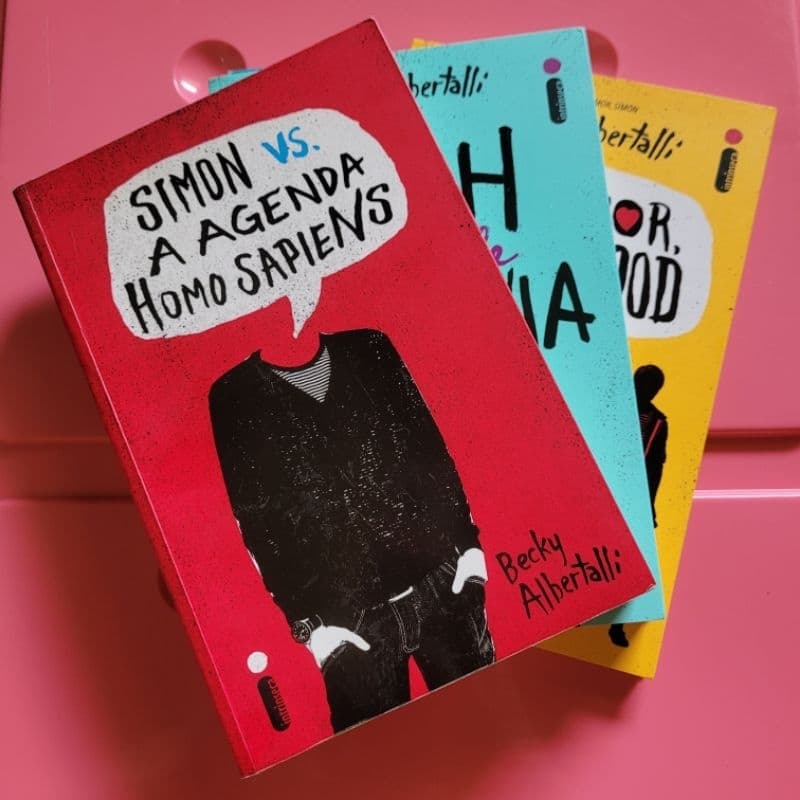 Kit Simon vs a agenda homo sapiens + Leah fora de sintonia + Com amor, Creekwood [USADOS] LEIA A DESCRIÇÃO