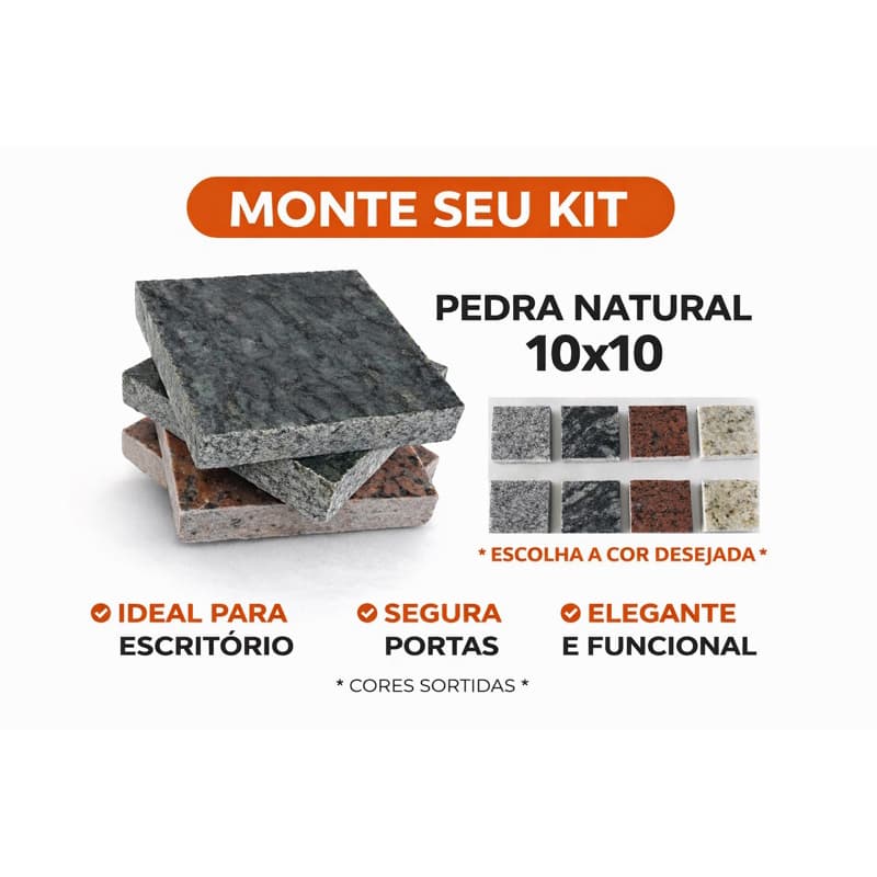 Pesos  Em Granito Para Papel, Utilidades Domesticas, Apoio De Porta.