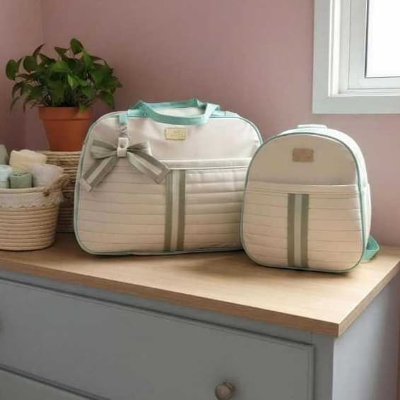 Bolsa maternidade com 2 peças térmico impermeável Judá Baby