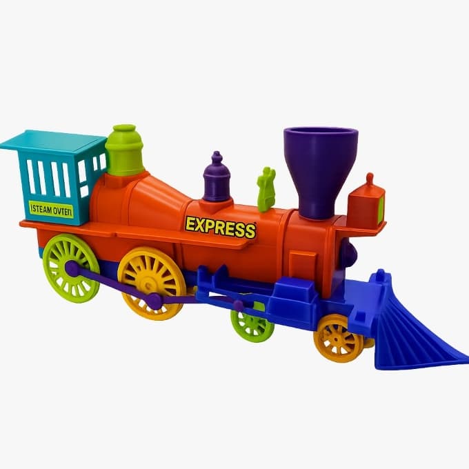 Brinquedo Grande 32cm Infantil Trenzinho Locomotiva Didático