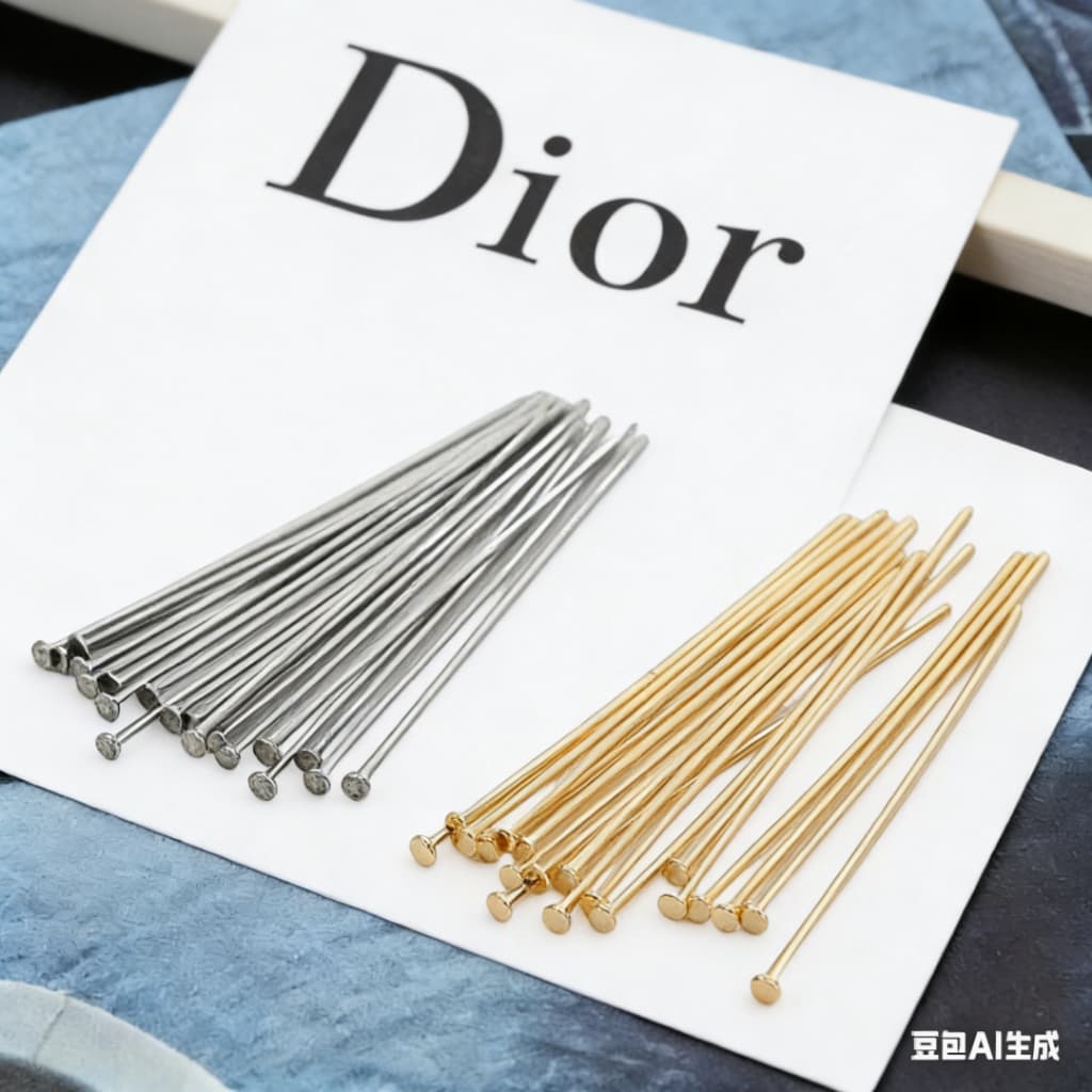 Alfinete de Metal Formato T Prata / Dourado / Preto 18/22/26/28/32/35/50mm 250-1000 Pçs