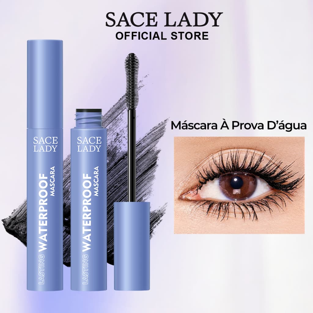 Máscara para cílios SACE LADY resistente à água Cabelos longos e com cachos duradouros