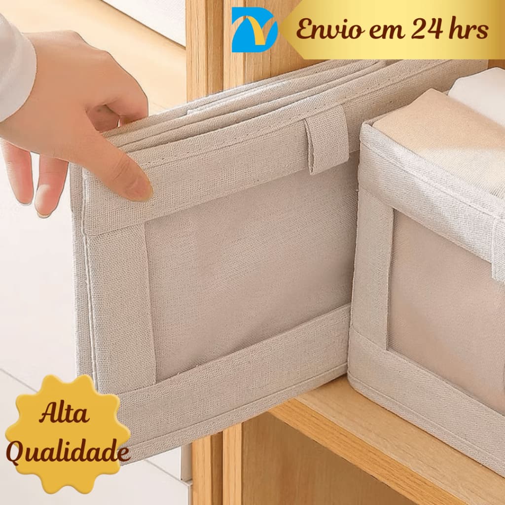 Organizador De Guarda-Roupa Dobrável Para Roupas E Calças Grande Dura Alto Qualidade SN-08