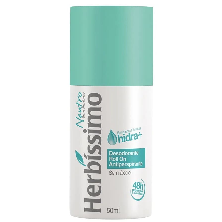 Desodorante Roll-On Antitranspirante Herbíssimo Care Neutro 50Ml