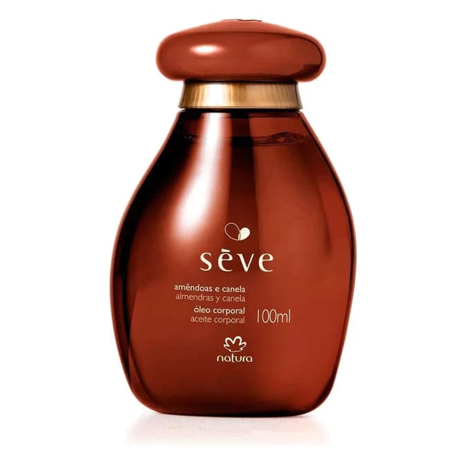 Óleo Corporal Seve - Amêndoas e Canela - Natura - 100ml - Venc. 08/2027