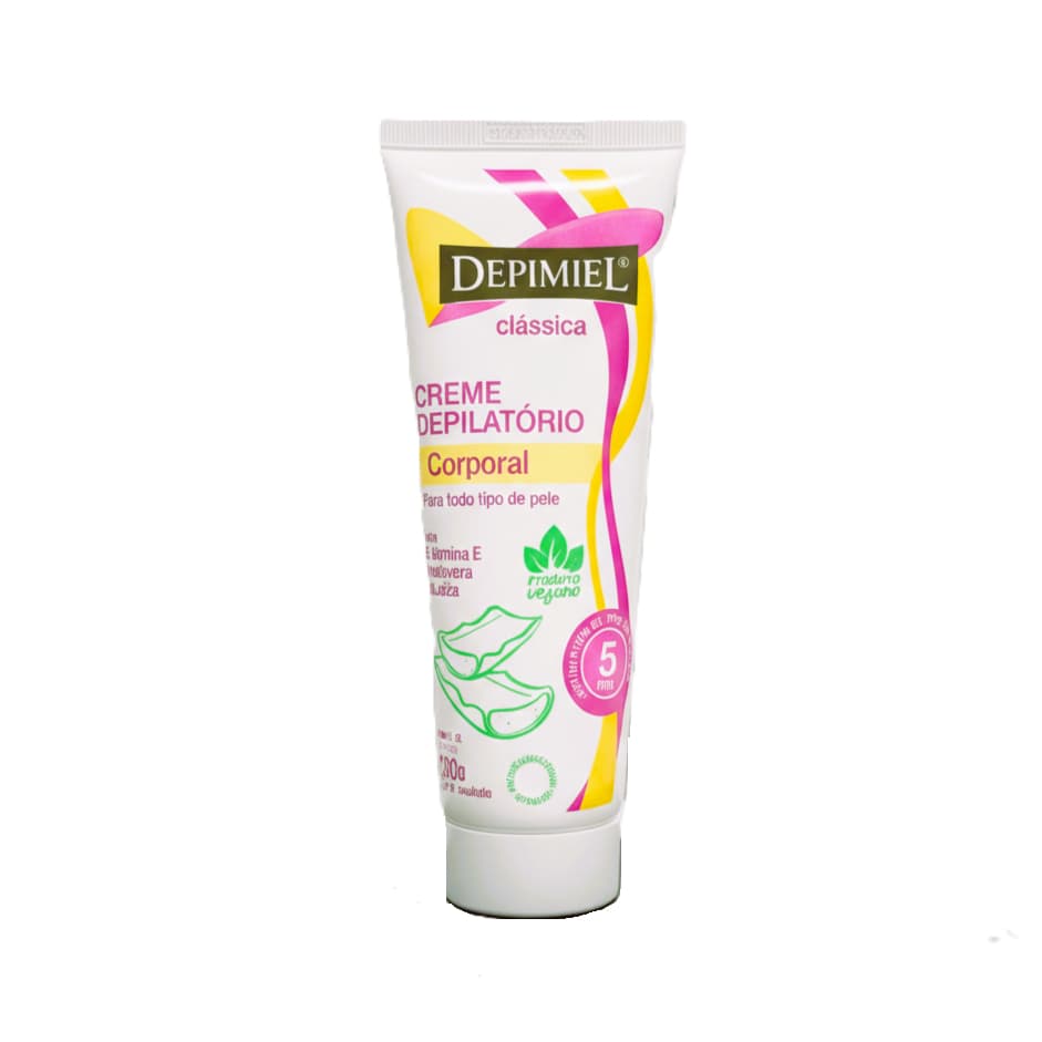Creme Depilatório Corporal Com Aloe Vera - Depimiel 120g
