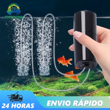Bomba De Aquário USB Portátil Para Oxigenação Silenciosa Com Filtro De Esponja Tanque De Peixes