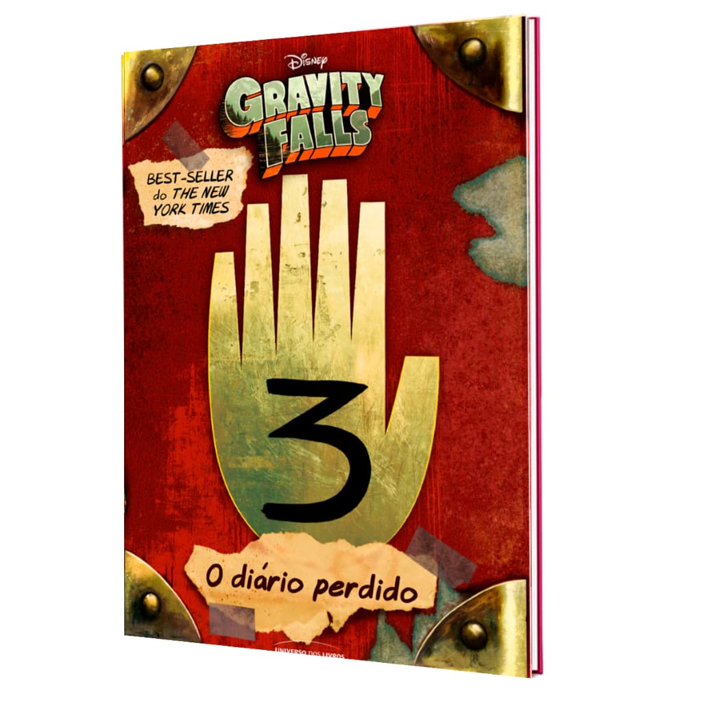 Livro O Diário Perdido De Gravity Falls - Volume 3