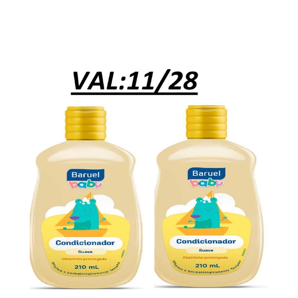 Condicionador Baruel Baby Suave  2 UNIDADES 210ML CADA. (162742)