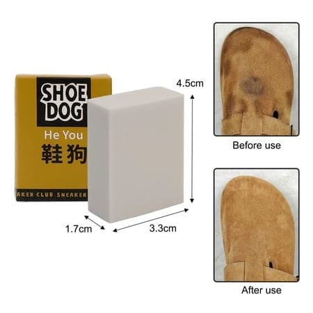 Escova De Borracha Para Limpeza De Sapatos Nubuck De Camurça Remoção De Manchas De Couro De Veludo