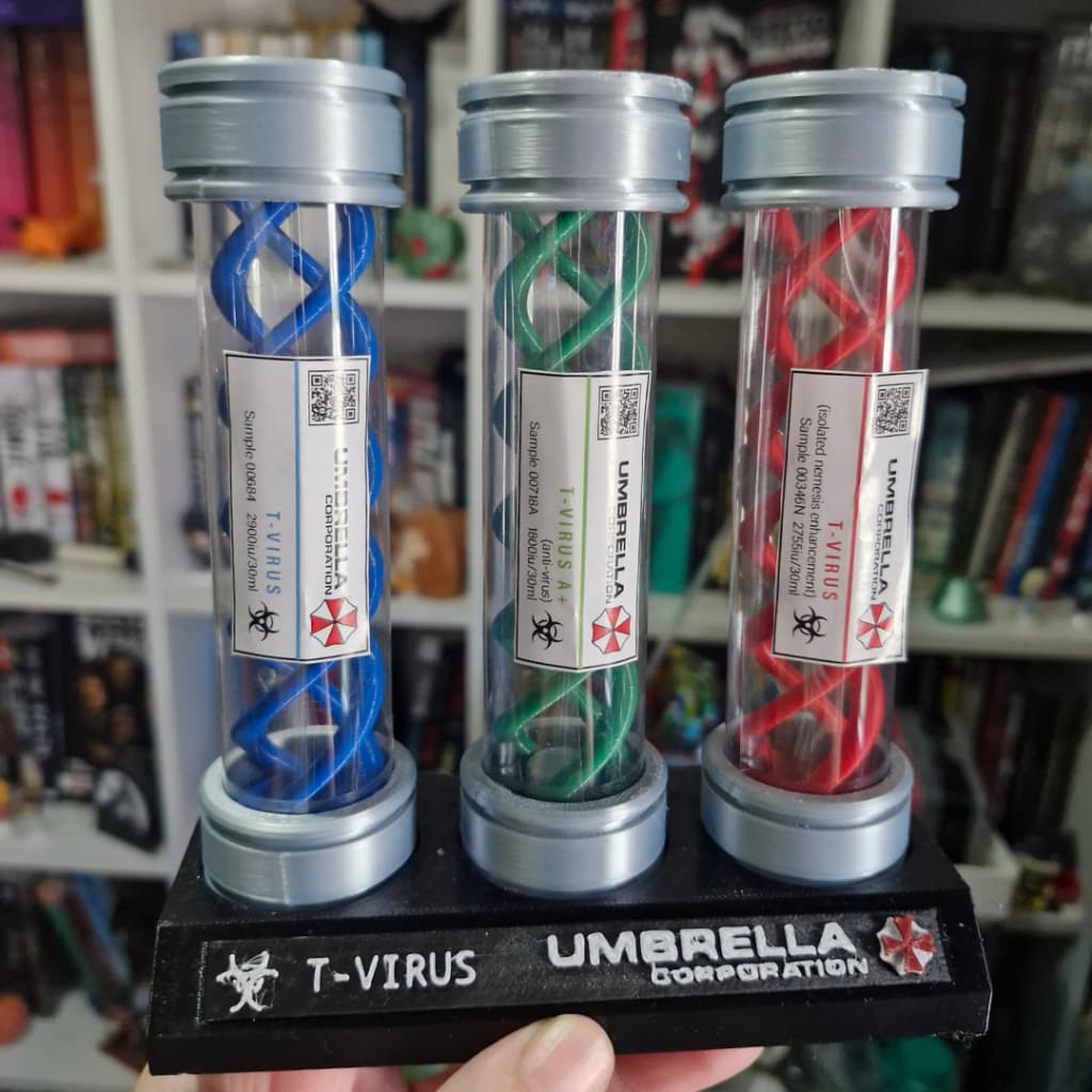 T-Vírus - Nemesis - Umbrella - Coleção Resident Evil