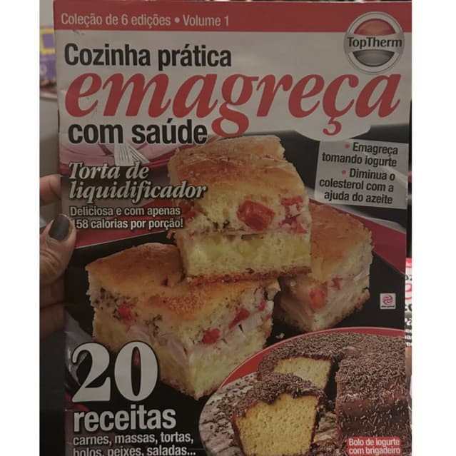 Revista de receitas pra emagrecer com saúde