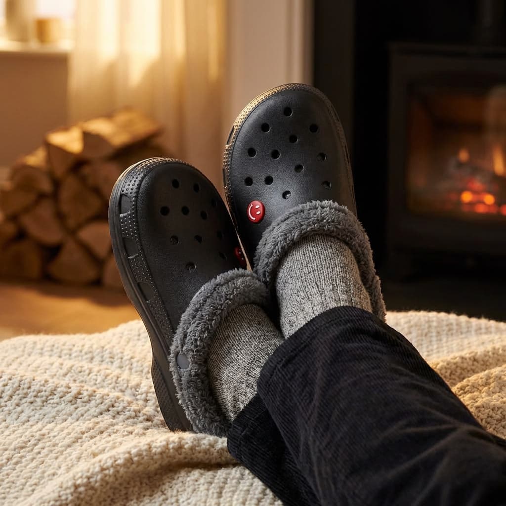 Babuche Pantufa Pelo Macio Para Frio Infantil Adulto Unissex Yvate