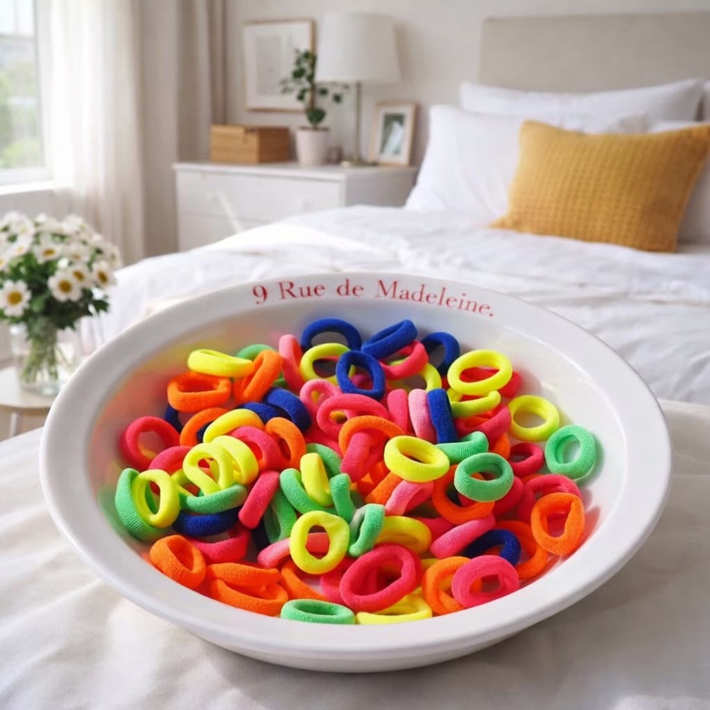 Kit 300 400 500 600 Mini Xuxinha Elástico Cabelo Infantil Adulto Rabicó Colorido Resistente Barato