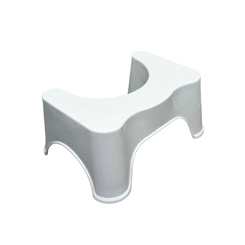 Banquinho Apoio Cócoras Superfície Antiderrapante Prisão De Ventre - Intestino Preso