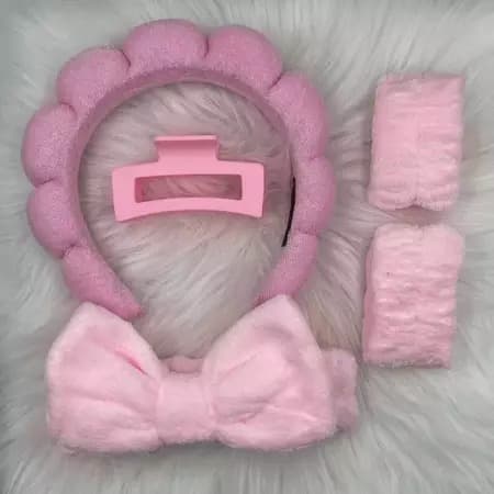 KIT Faixa De Cabelo Em Nuvem Para Mulheres