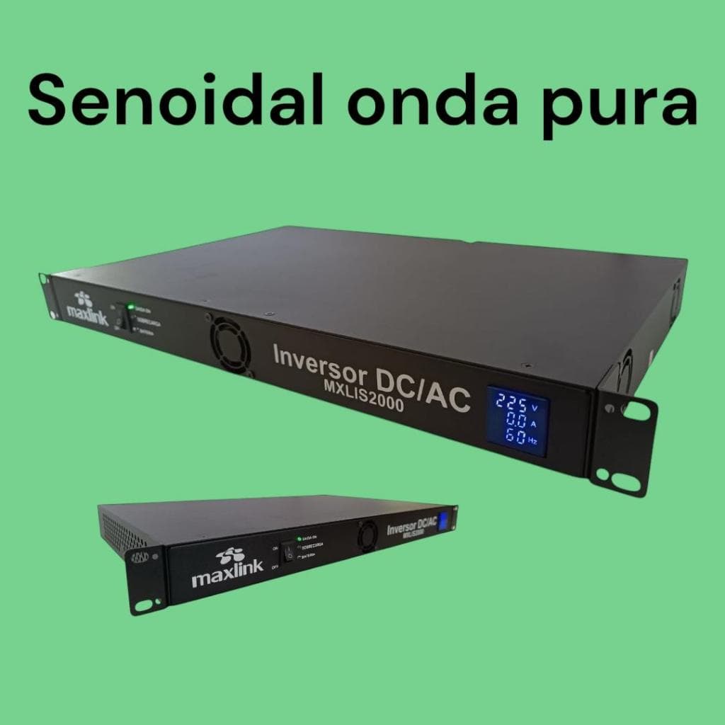 Inversor Senoidal Puro Dc 48v 127v 2kva Maxlink