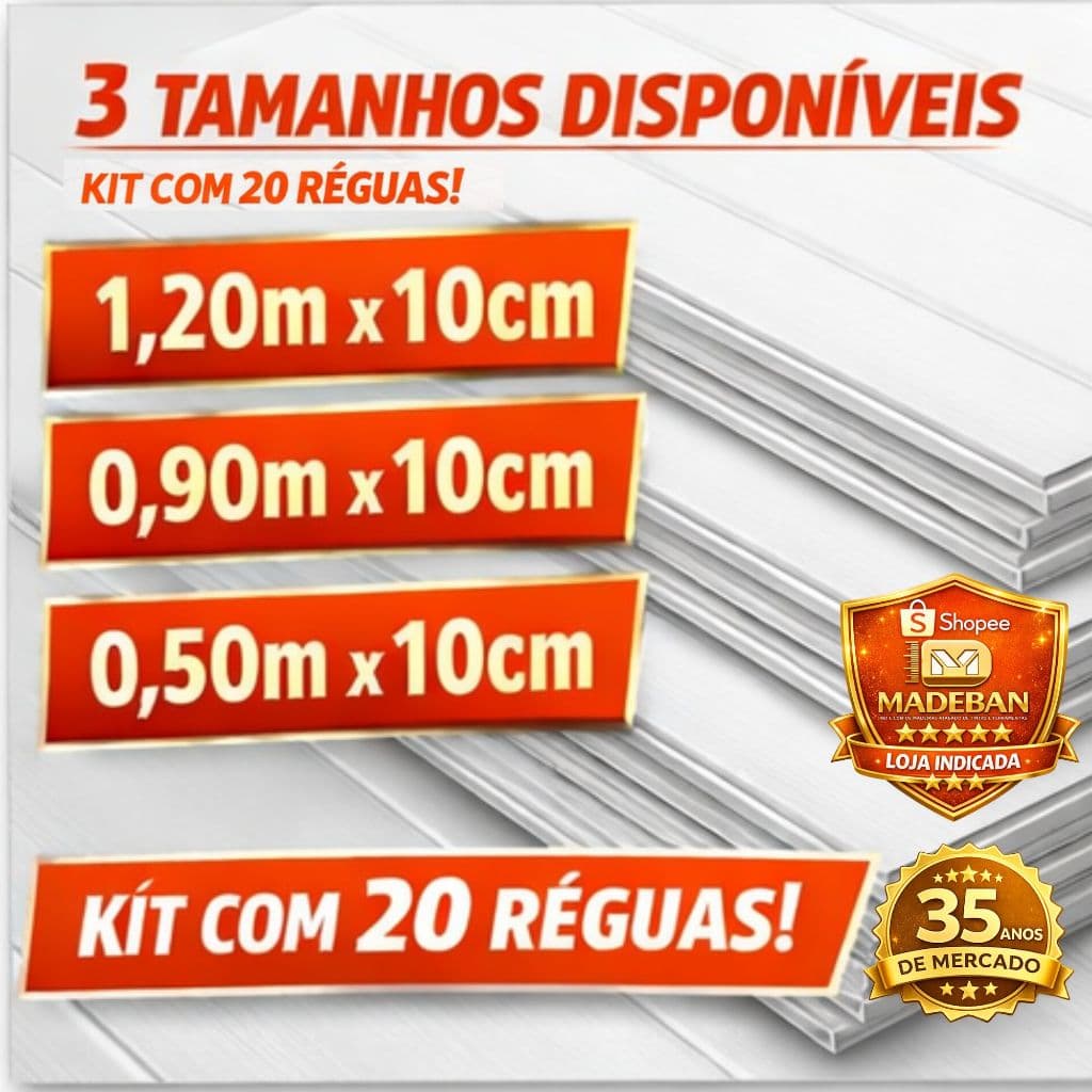 Forro PVC Extrusul Branco Frisado 10cm – Praticidade, Beleza e Durabilidade