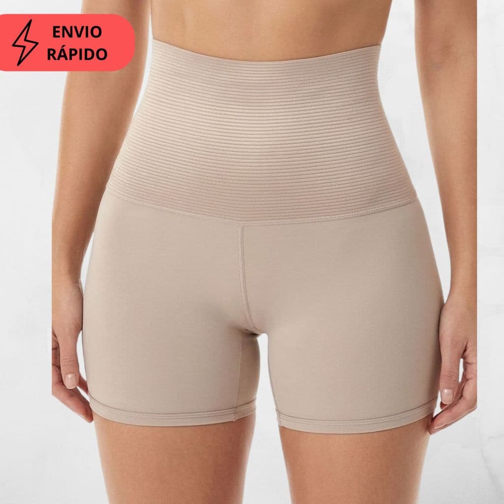 Short Cinta Alta Compressão Modeladora