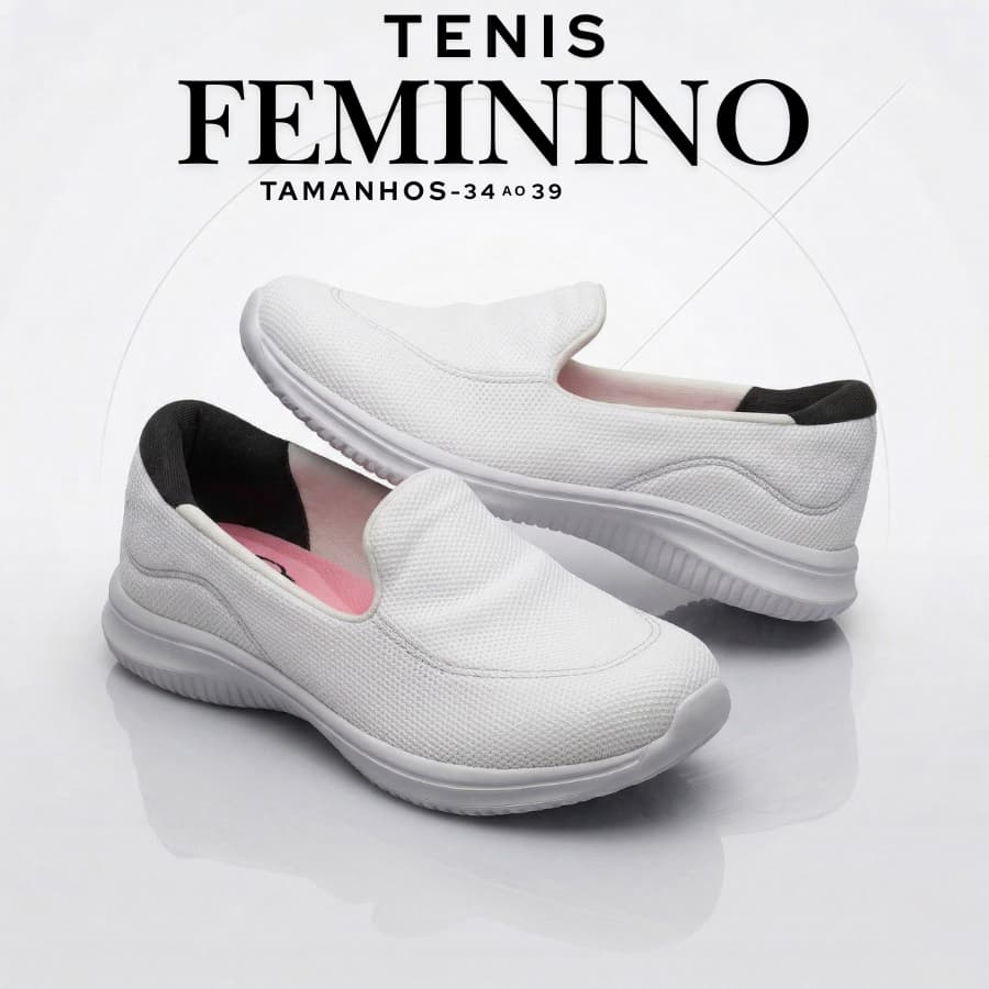 Sapatilha Slip On Feminina Confortável Leve Antiderrapante Malha Confortável Varias Cores!