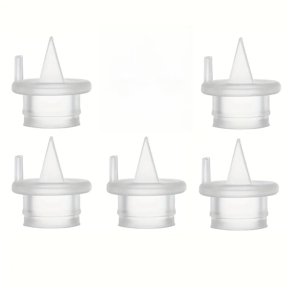 5Pcs Válvula Extrator de Leite Bico de Pato Bomba de Amamentação Peça de Reposição