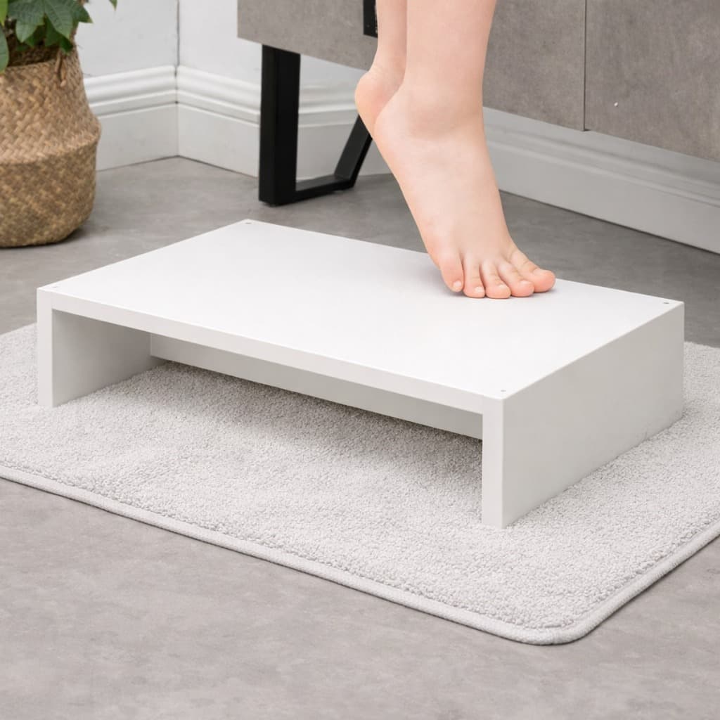 Escada Patamar Auxiliar Maca Cama, Cozinha UM Degrau Resistente Cores Escadinha Extra Forte Suporta Doméstico Hospitalar