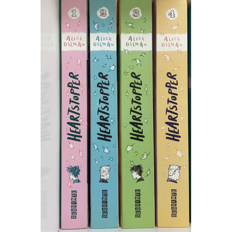 Coleção Heartstopper (vol. 1, 2, 3 e 4)