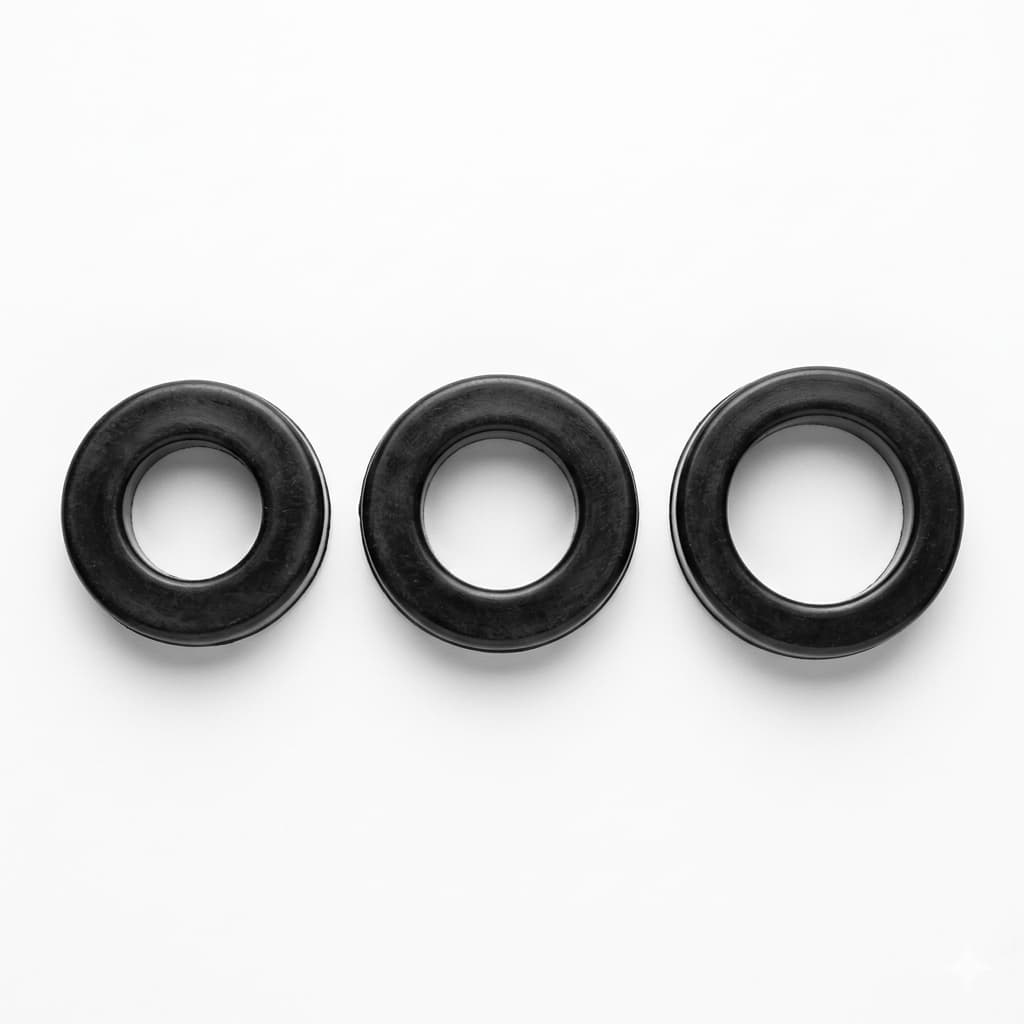 3 ANEÍS DE BORRACHAS ( 1 PEQUENO, 1 MÉDIO E 1 GRANDE )REPOSIÇÃO DA BOMBA DESENVOLVEDORA FLEX PUMP