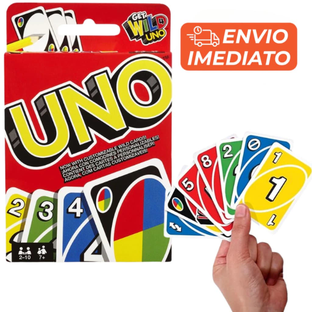 UNO Edição Clássica – Baralho Clássico de Alta Qualidade com Cartas Personalizáveis